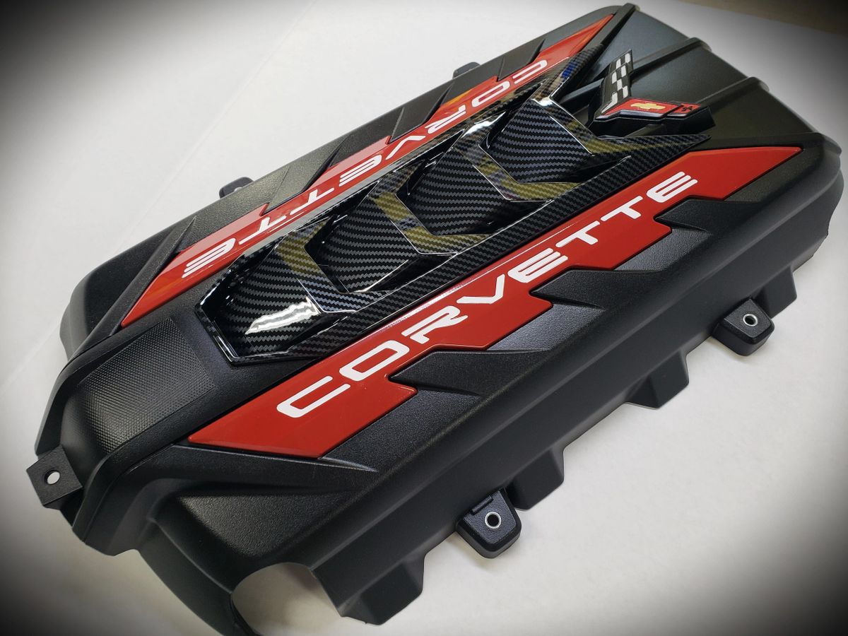 C8 Corvette Engine Cover "Black Widow" Edition